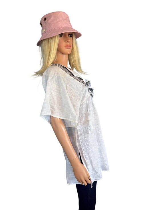 NWOT Tilley The Iconic T1 Bucket - Light Pink 7 1/2 60cm Large New - Picture 7 of 16